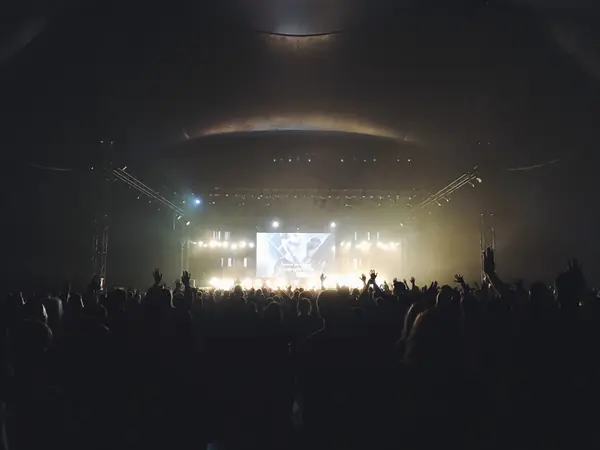 A concert hall seen from the back, Somerley, UK, September 26, 2016 (a stock photo, not Adele’s show)