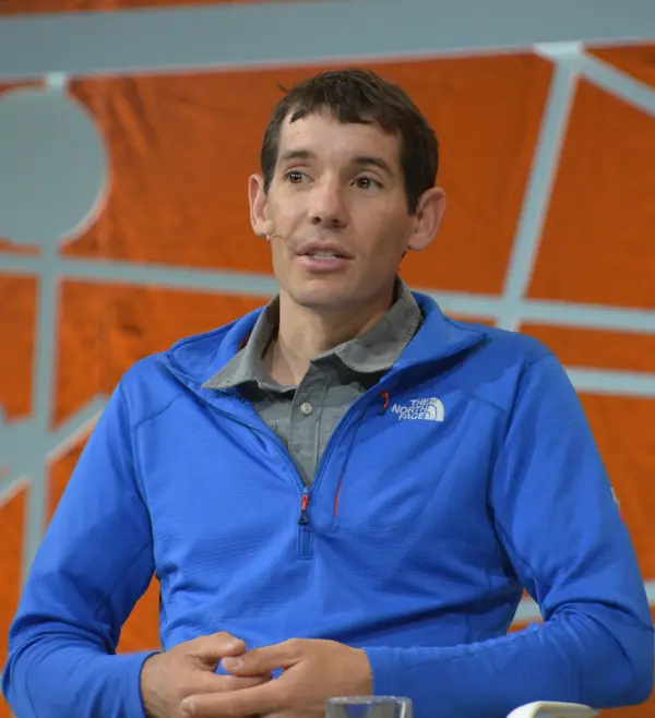Alex Honnold at Nobel Week Dialogue, Gothenburg, Sweden, December 9, 2019