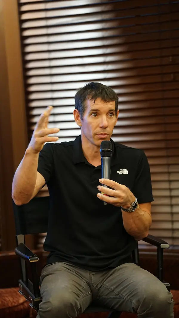 Alex Honnold at New York Climate Week, September 24, 2026