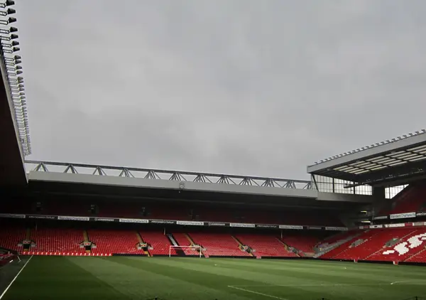 The Kop at Anfield, empty, March 9, 2013
