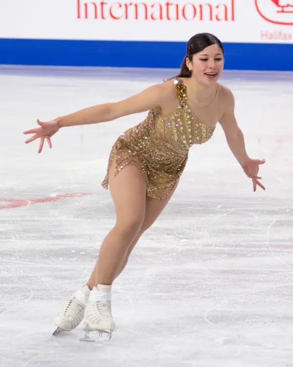 Alysa Liu’s long program at Skate Canada, Halifax, October 2024 (cropped)