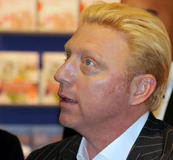 Boris Becker at the Frankfurt Book Fair, October 10, 2013