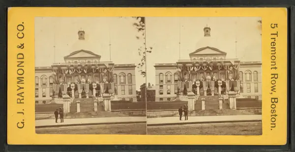 Massachusetts State House, by G.J. Raymond & Co.