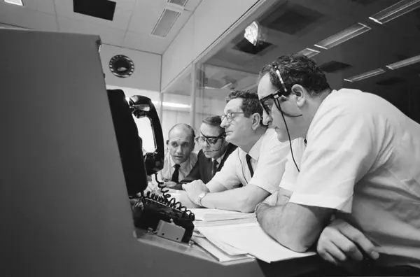 Apollo 13 - Mission Control Console (S70-35096)