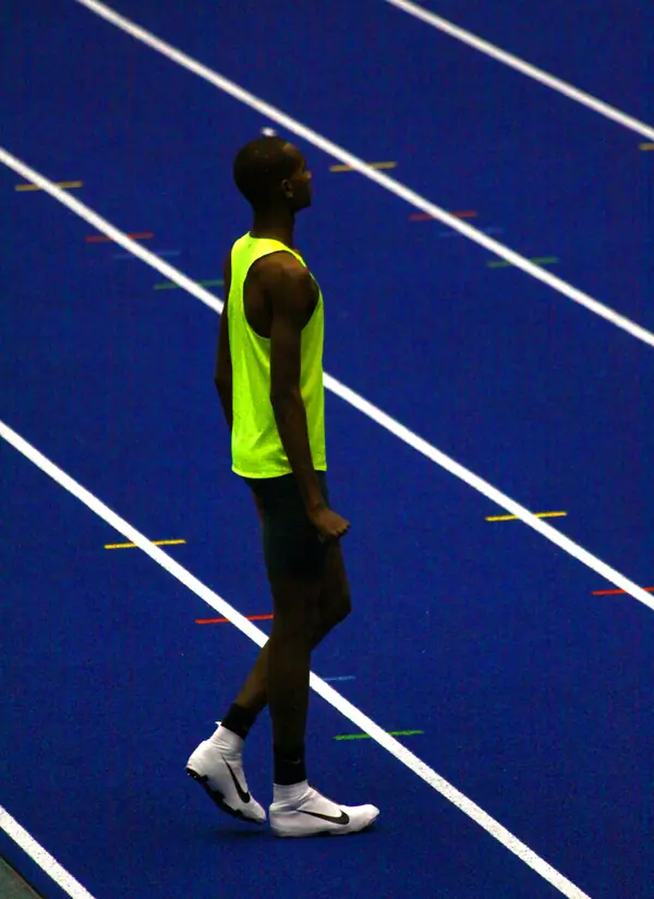 Mutaz Barshim at Malmö Arena, February 25, 2015
