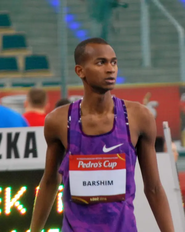 Mutaz Barshim at Pedro’s Cup, Łódź, February 6, 2016