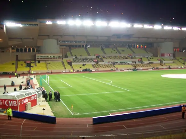 The Stade Louis II, Monaco, home of the Herculis meeting, January 30, 2010 (not the 2016 meeting)