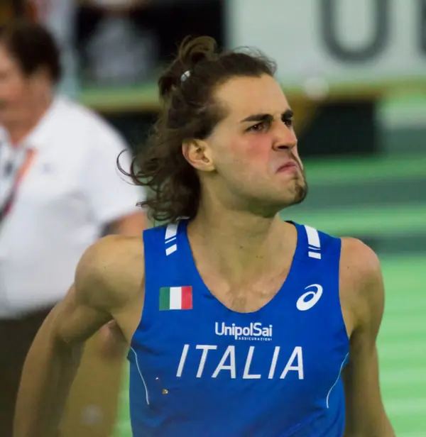 Gianmarco Tamberi at the World Indoor Championships, Portland, March 20, 2016 (not Monaco)