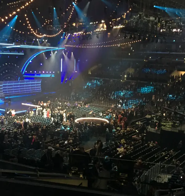 The Grammy Awards inside Staples Center, Los Angeles, February 2016 (not the 2020 ceremony)