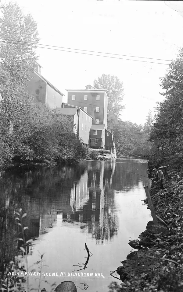 Mill on Silver Creek at Silverton, Oregon (3387330195)