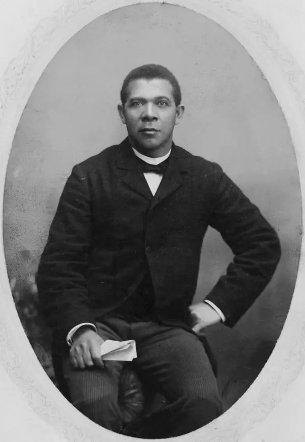 Booker T. Washington, photographed by the Shepherd studio, St. Paul, between 1880 and 1890