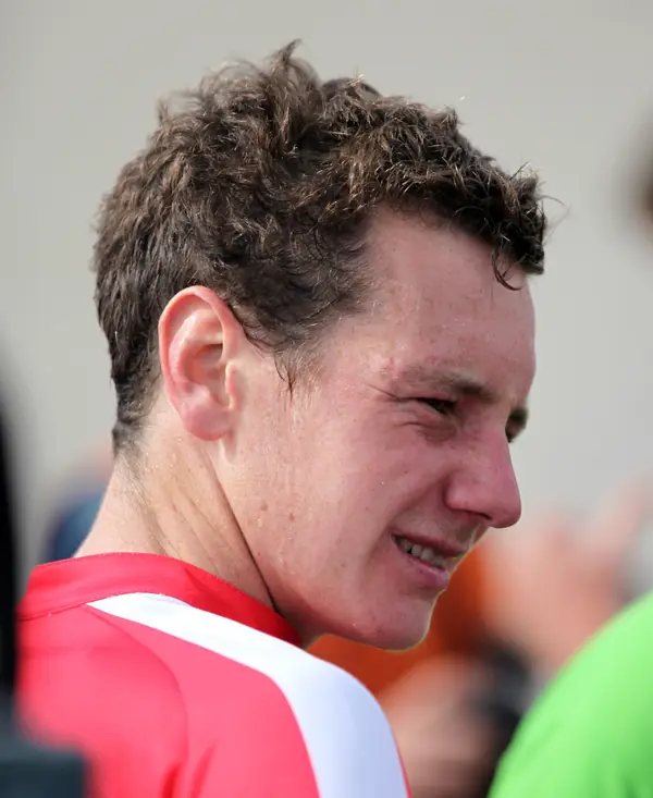 Alistair Brownlee at the Grand Prix de Triathlon, Paris, July 9, 2011