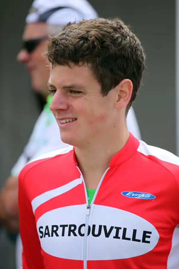Jonny Brownlee at the Grand Prix de Triathlon, Nice, April 24, 2011