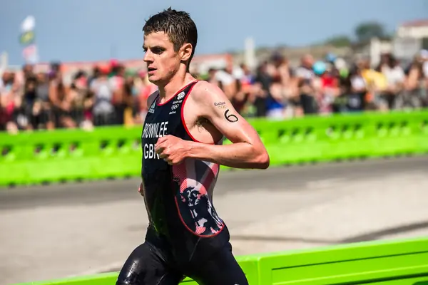 Jonny Brownlee in the Rio Olympic triathlon, August 18, 2016