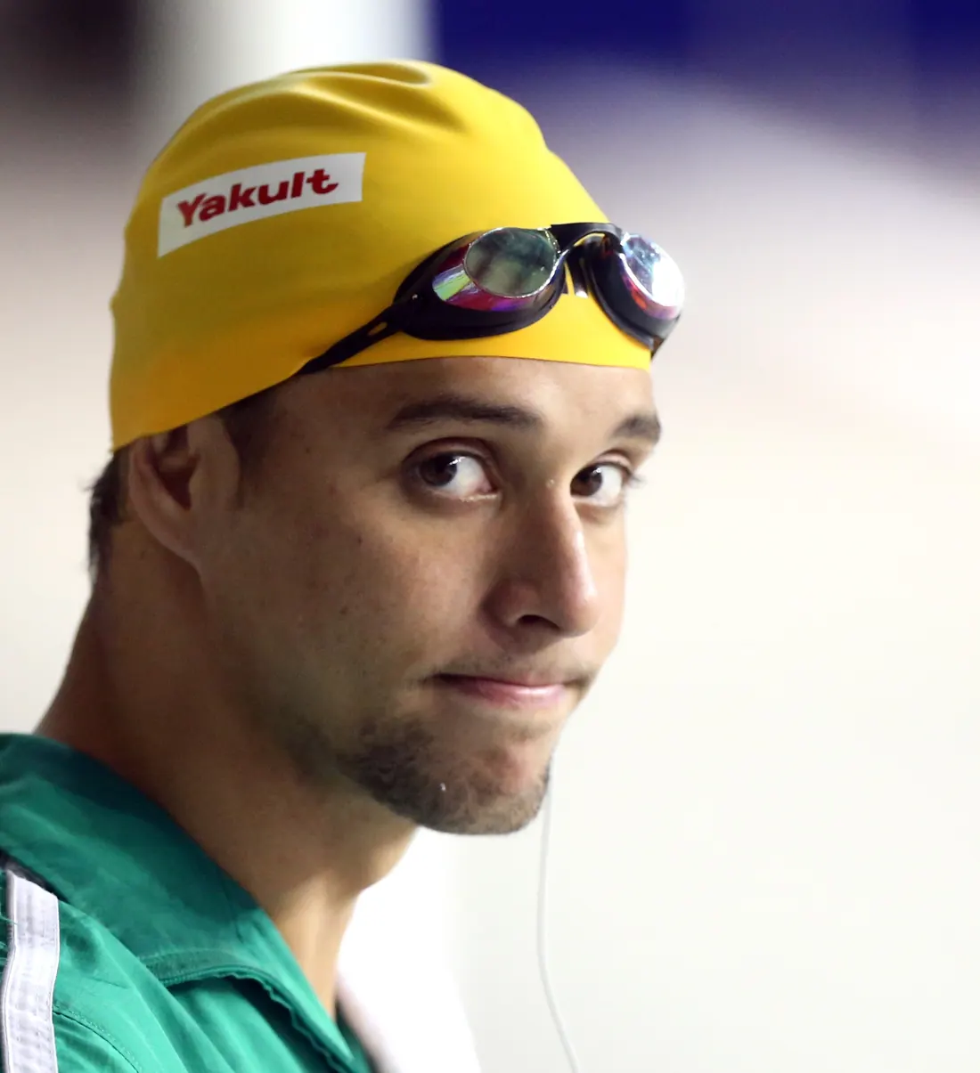 Chad le Clos at the FINA World Cup, Doha, Qatar, October 21, 2013