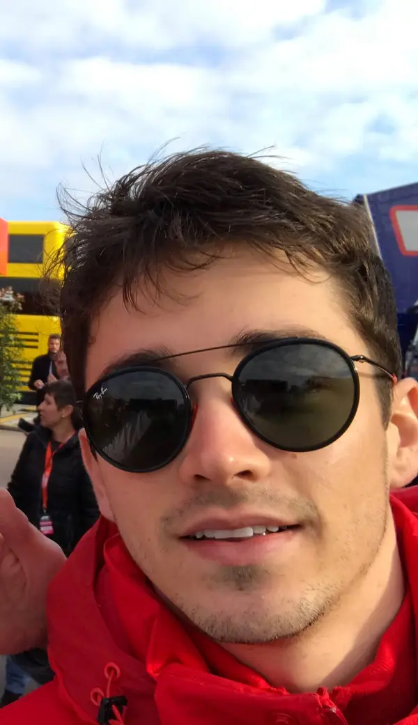 Charles Leclerc at the Formula One tests in Barcelona, March 1, 2019