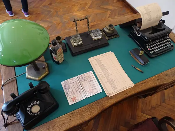 Recreation of Sugihara Consular Desk - Chiune Sugihara House