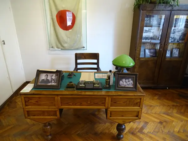 Consular Office with Original Consular Flag - Chiune Sugihara House