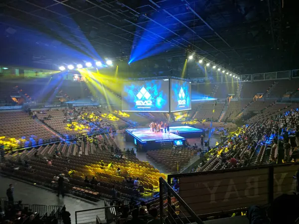 The final day of Evo 2017 at the Mandalay Bay Events Center, July 16, 2017 (not Evo 2004)