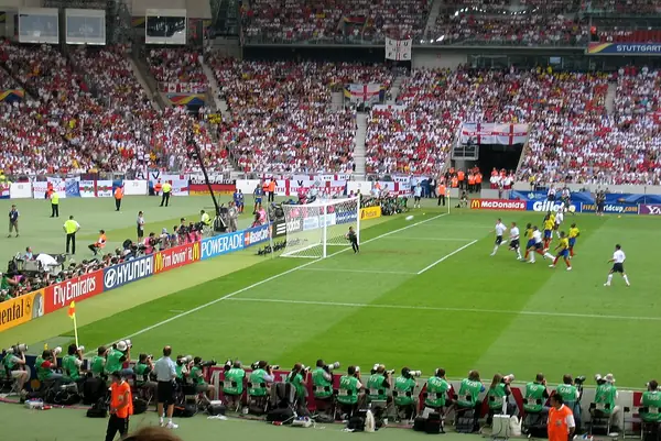 Beckham’s free kick going in against Ecuador, 2006 World Cup round of 16, Stuttgart (not the 2001 free kick)