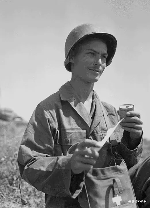 Desmond Doss in Okinawa