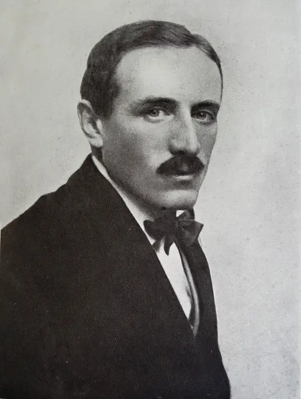 Xavier Mertz, about 1911, from The Home of the Blizzard (1915)
