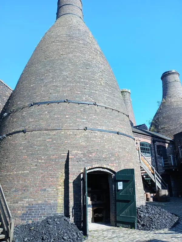 Bottle kilns at the Gladstone Pottery Museum, Longton, Stoke-on-Trent, September 18, 2024