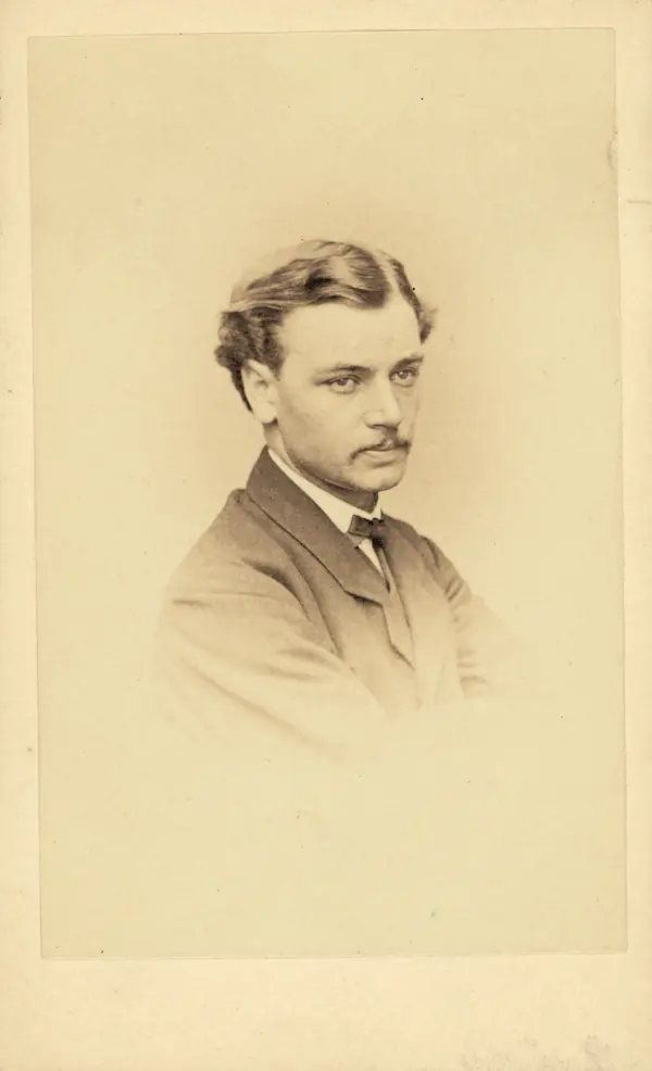 Robert Lincoln, photographed by Mathew Brady, 1865