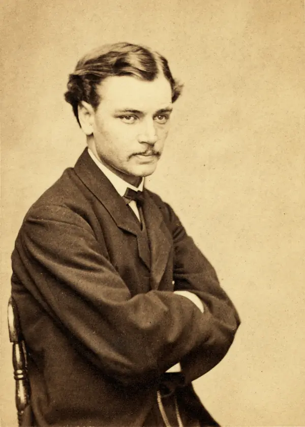 Robert Lincoln, photographed by Mathew Brady, about 1865