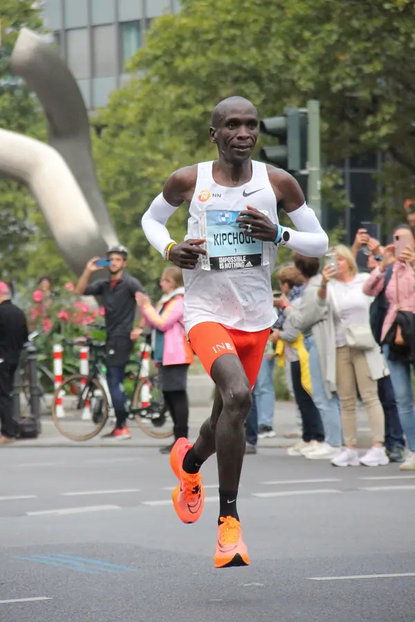 Eliud Kipchoge at the Berlin Marathon, September 25, 2022 (not Vienna)
