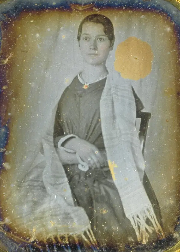 Elizabeth Blackwell, a daguerreotype of about 1841–1851