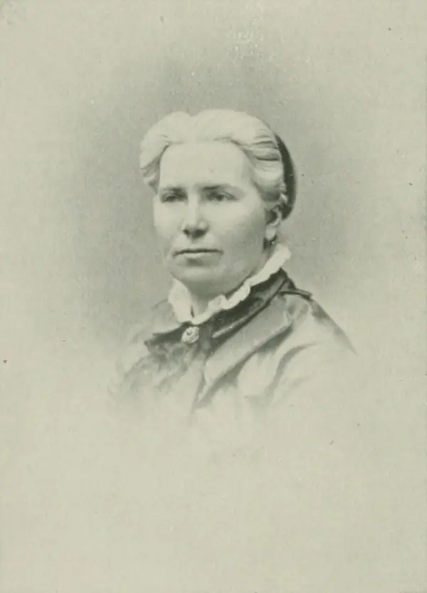 Emily Blackwell, her sister, an engraving in A Woman of the Century, 1893