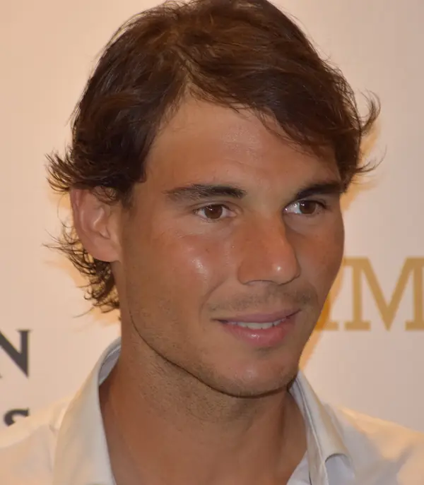 Rafael Nadal at the Australian Open players’ party, Melbourne, January 18, 2015