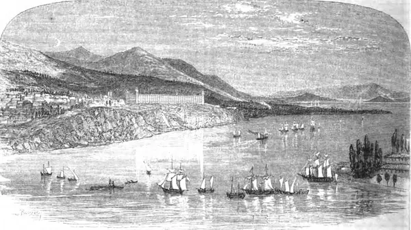 The Barrack Hospital, Scutari, from George Dodd’s Pictorial History of the Russian War, 1856