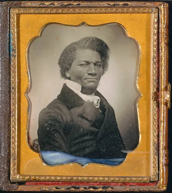 Frederick Douglass, daguerreotype, about 1855