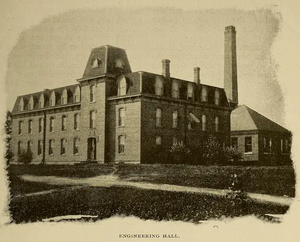 Engineering Hall, Iowa State Agricultural College, in Cassier’s Magazine, November 1893