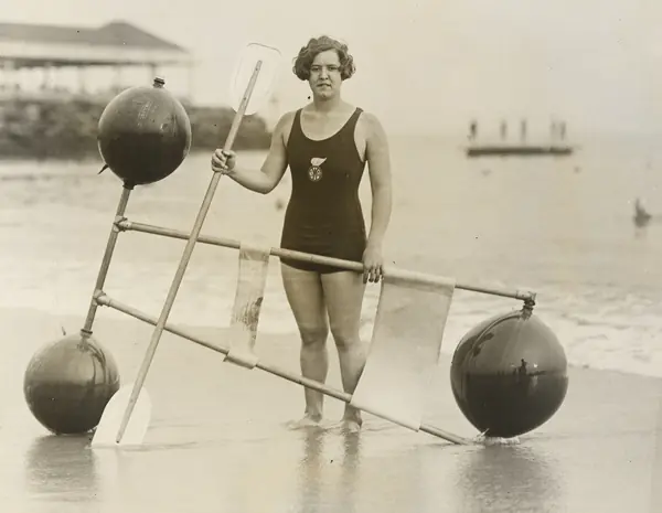 Gertrude Ederle by Underwood & Underwood, 1925