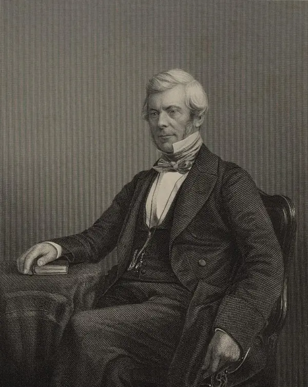 Sir William Chambers, Lord Provost of Edinburgh, engraving by Daniel John Pound after a photograph by Mayall, about 1860