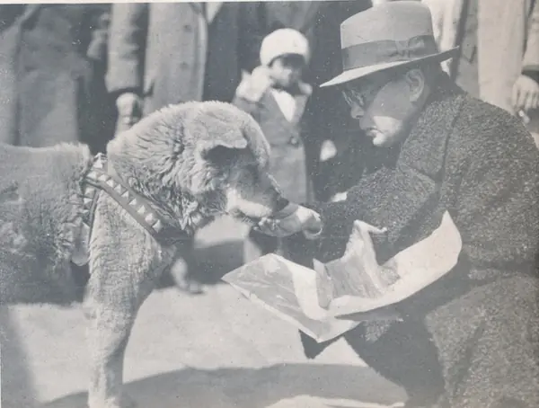 Masao Inoue and Hachikō