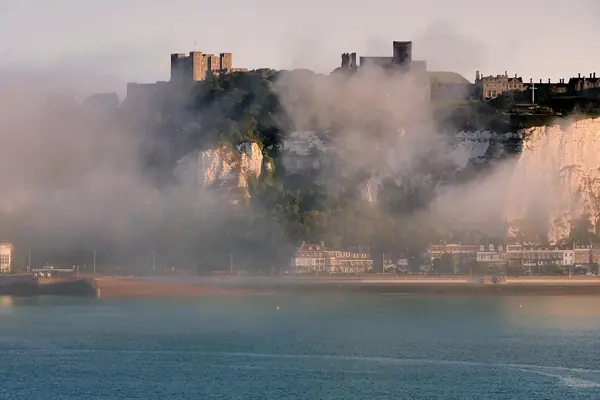 Fog over Dover, 2023 (not the day of her flight)