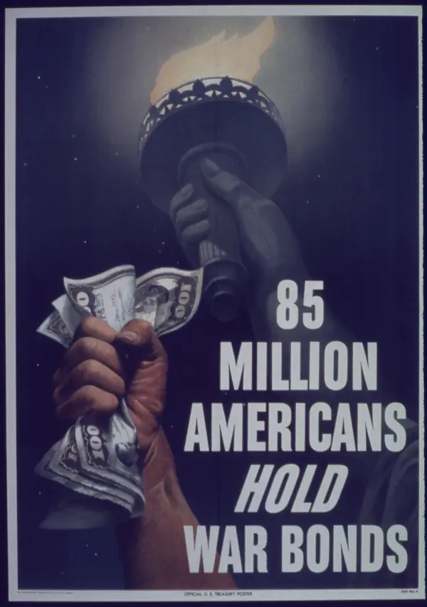 "85 Million Americans Hold War Bonds" - NARA - 514205