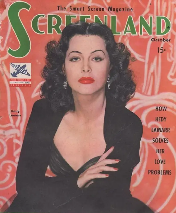Hedy Lamarr - Screenland (October 1942)