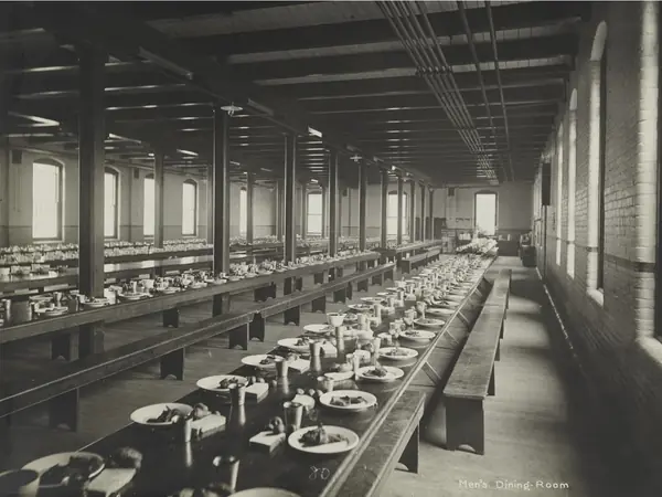 Tewksbury.Mens Dining Room.1903