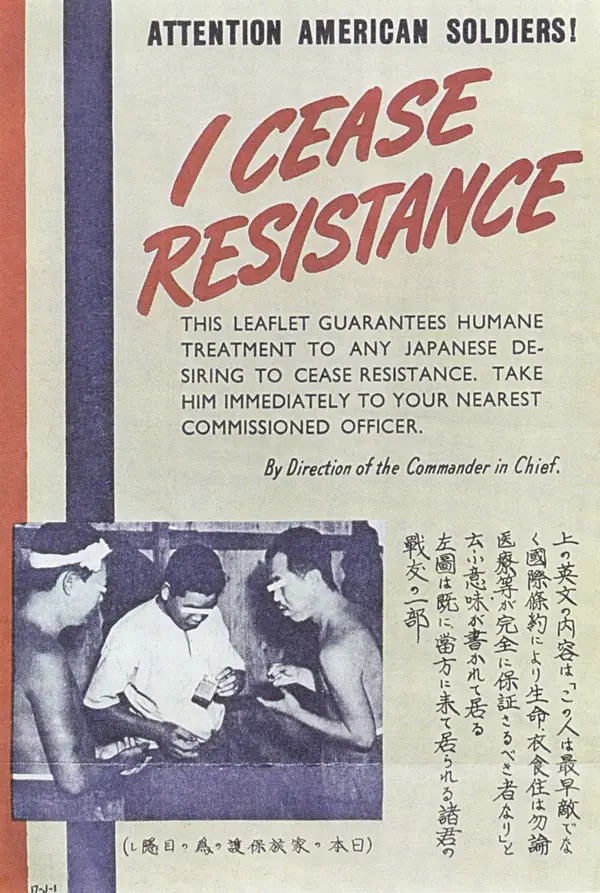 I cease resistance