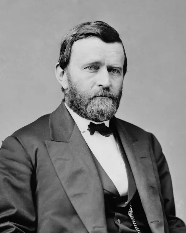 President Ulysses S. Grant, photographed by Mathew Brady, about 1870