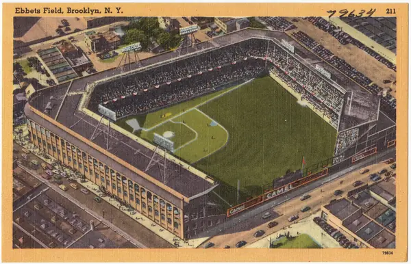 Ebbets Field, Brooklyn. NY