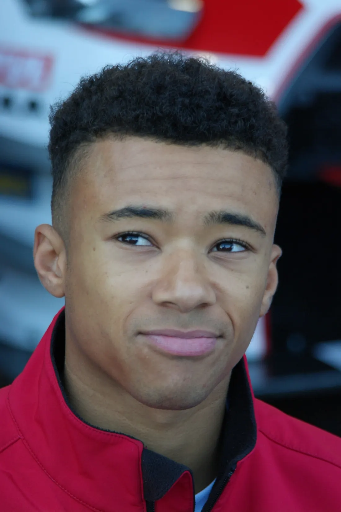 Jann Mardenborough at the British GT round at Brands Hatch, August 31, 2014