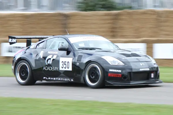 A GT Academy Nissan 350Z at Goodwood, July 2008 (not his car)