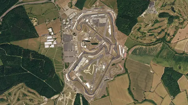 Silverstone Circuit from a SkySat satellite, July 2, 2018 (not the 2011 final)