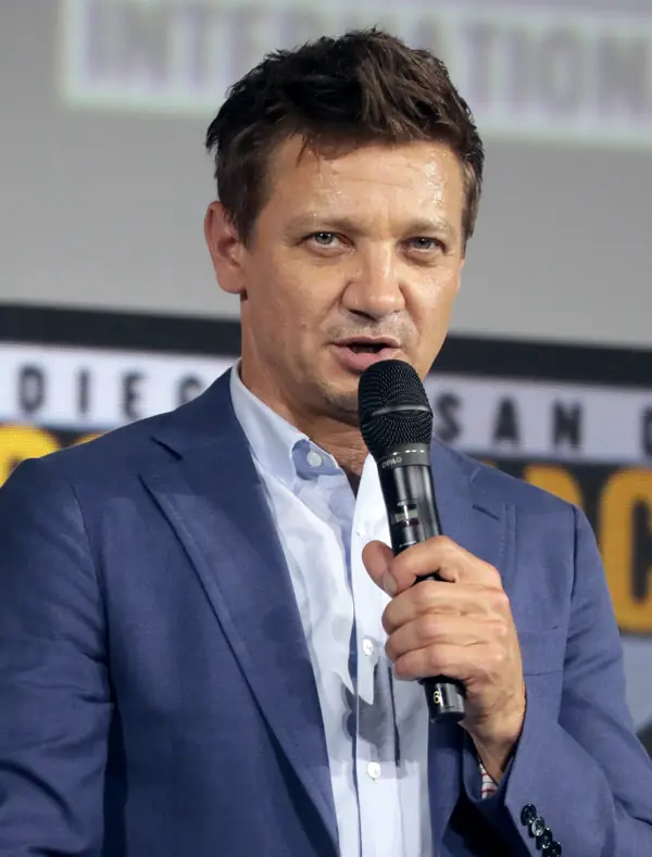 Jeremy Renner at San Diego Comic-Con, July 20, 2019